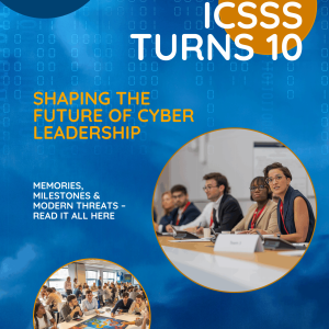 Title page of ICSSS Magazine, announcing the content